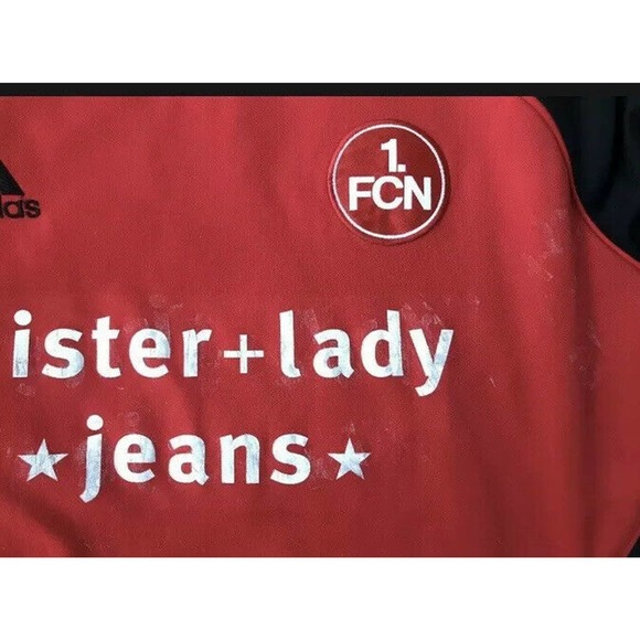 Men's Umbro 1.FC Nurnberg Nuremburg Adidas Jersey L - Picture 3 of 11